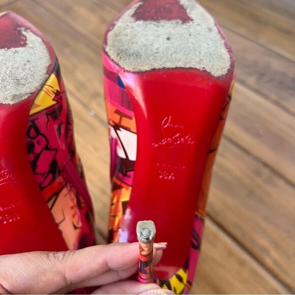 Christian Louboutin Graffiti Booties - Picture 5 of 10